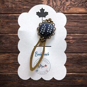 "Obilie" UNESCO "Modrotlač" Bookmark - Vintage Style - Artisan Crafted